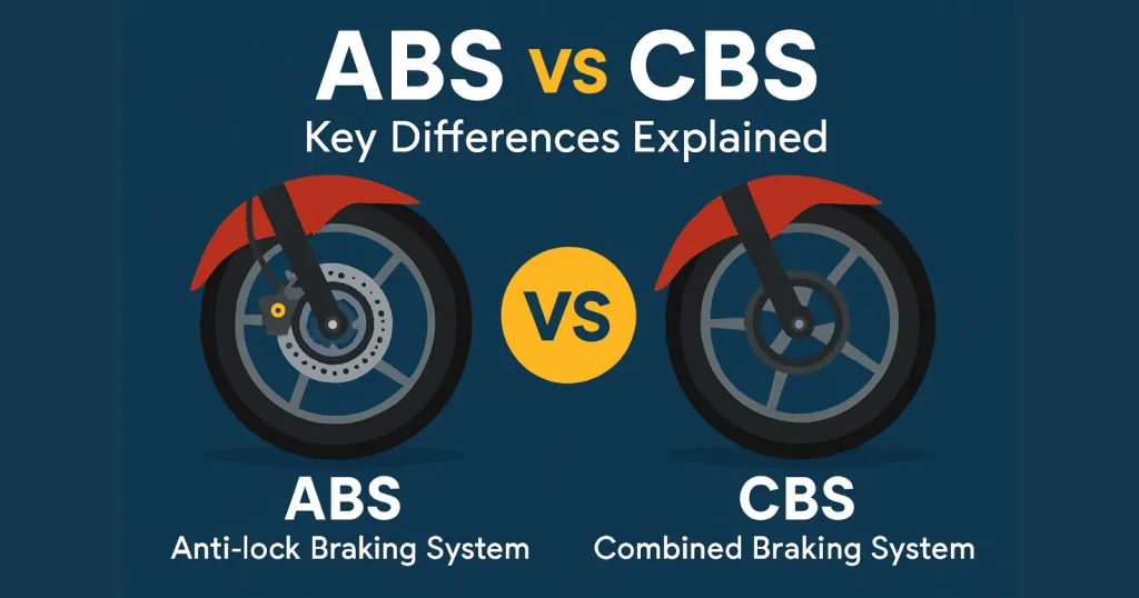تفاوت ترمز CBS و abs